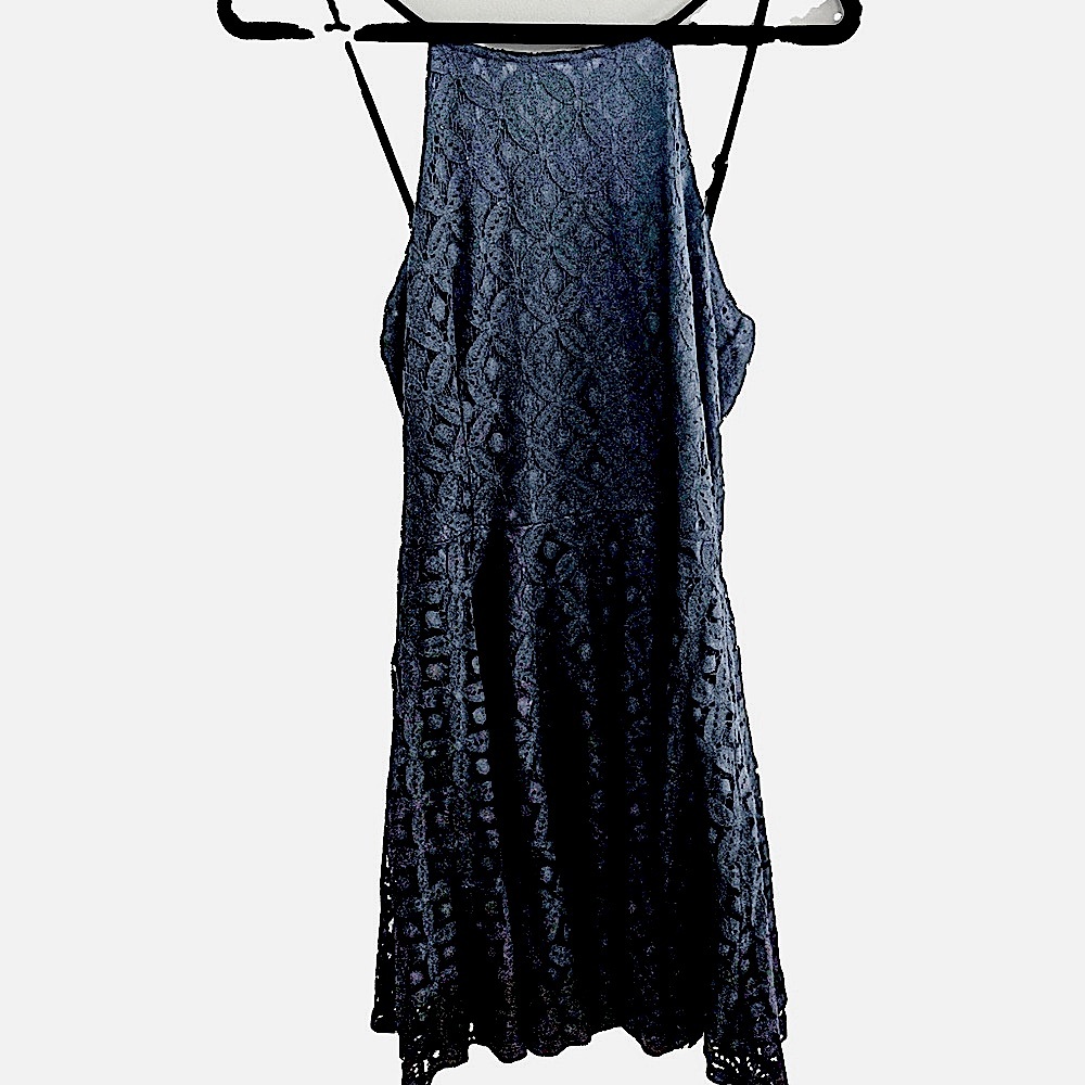 L.A. Hearts Black Lace Cutout Dress – Juniors M